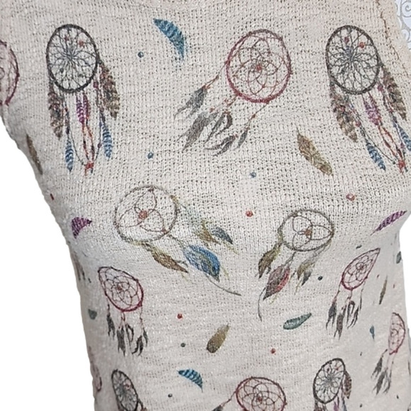 Ginger G sleeveless top with dreamcatcher print, size S - Picture 2 of 7